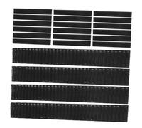 Gatuida 200pezzi Protezione Pennelli Trucco Pellicola Protettiva Pennelli Coperture Flessibili Cosmetici Retine Elastiche Fondotinta Kit di Copertura Cipria