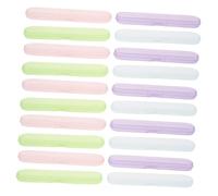 Gatuida 20pezzi Custodia Per Pinzette Circolari in Plastica Organizer Per Strumenti Pinzette Precisione Scatola Per Conservazione Per Ciglia Trasparente e Protettiva
