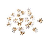 Gatuida 20pezzi Fermagli Per Capelli Mini Perle e Fiori Piccoli e Graziosi Accessori Per Styling Dei Capelli Adatti Qualsiasi Abbigliamento