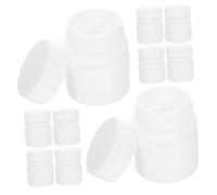 Gatuida 24pezzi Flaconi per Medicinali in Hdpe Tappo Piccoli Contenitori per Medicinali Contenitori da Viaggio Organizer per Coperchio Bottiglie Vuote per Pillole