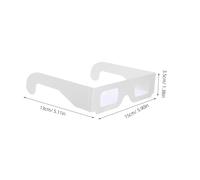 Gatuida 25 Pezzi 3D Diffraction Party Favors Divertenti Occhiali Di Compleanno Divertenti Accessori Per Foto Occhiali Di Carta Per Feste