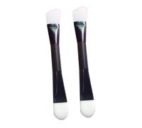 Gatuida 2pezzi Applicatore di Maschere per Viso Pennello per Maschere di Fango Setole Sintetiche Applicatore per Maschera in Silicone Design Doppia Testa per Maschera di Essenza e Lozione
