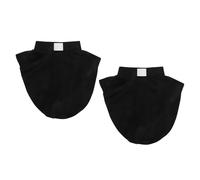 Gatuida 2pezzi Colletto Finto per Camicia Neri Rimovibili Accessorio per Costumi da Prete Unisex Girocollo Decorativo per Abiti da Chiesa e Teatro