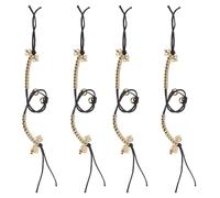 Gatuida 2pezzi Contatore Perline Buddista in Ottone da Strumento di Preghiera e Meditazione Portatile Conta Preghiere Dita Tasbih per Uomini e Donne Contatore di Perline Resiliente