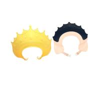 Gatuida 2pezzi Cuffia Doccia per Ragazzo Ragazza Ragazza Realizzata in Tpe di Adatta per Lavare i Capelli Proteggere Occhi e Orecchie per Ragazzo Piccoli