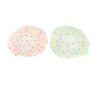 Gatuida 2pezzi Cuffia per Doccia Realizzata in Pvc e Spugna Adatta per Capelli Lunghi e Ricci Facile da Indossare e Lavare per Trattamenti di Bellezza e Spa in Vari Colori