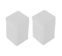 Gatuida 2pezzi Dischetti Per Pulizia Extension Ciglia Rimozione Residui e Briciole Salviette Detergenti Bianche Pz Per Saloni Bellezza