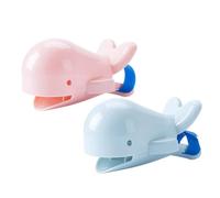 Gatuida 2pezzi Estensore Rubinetto Ragazzo Ragazza Pz Prolunga Girevole Sicura in Materiale Durevole Con Design Cartoon Marina Colorato Facile Da Montare Su Lavandini Bagno e Cucina e