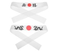 Gatuida 2pezzi Fascia Per Capelli Giapponese Fascia Per Cuoco Bandana Accessori Per Capelli Per Costume Da Chef