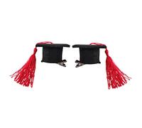 Gatuida 2pezzi Fermagli Per Per Di Laurea Forcine Per Di Cappello Scapolo Decorazioni Per Accessori Cappello Laureato Accessori Per Feste