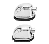 Gatuida 2pezzi Ganci Per Tamburo in Lega Di Zinco Connettori Per Rullante Accessori Per Set Di Timpani Parte Di Ricambio Per Rullante Tom Argento