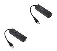 Gatuida 2pezzi Hub Portatile Usb Type-c Con Adattatore Ethernet Mbps Compatibile Con Pc Laptop e Tv