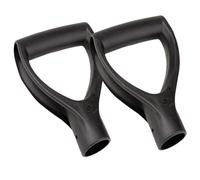 Gatuida 2pezzi Manico Plastica per Vanga Sostituzione Pratica del Manico per Attrezzi da Giardino Impugnatura Sicura per Pala e Forca