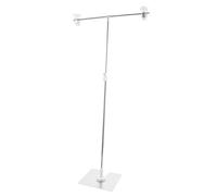 Gatuida 2pezzi Mini Stand Fotografico Regolabile Inossidabile Per Fondali Supporto Compatto Per Still Life e Oggetti Fotografici Facile Da Montare e Pulire Per Gioielli Cosmetici e