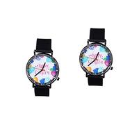 Gatuida 2pezzi Orologio Da Polso Per Design Cartoon Di Pasqua Orologio Stile Giocattolo Pratico e Comodo Per Scuola e Resistente e Facile Da Indossare Per Ragazzi e Ragazze