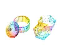 Gatuida 2pezzi Piatto in Vetro Per Nail Art Bicchiere in Vetro Per Manicure Utilizzabile Per Lavare La Penna Per Unghie o Mescolare Liquidi Come Smalto e Cipria