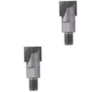 Gatuida 2pezzi Punte Per Trapano Per Apertura Serrature Utensile Per Finestra Precisione e Resistenza Nero
