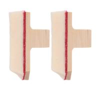 Gatuida 2pezzi Sordina per Pianoforte Verticale Kit di Accordatura Professionale per Pianoforte Cuneo in Legno Accessorio di Riparazione Parte di Manutenzione Silenziatore per Strumento
