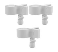 Gatuida 3 clip per microfono: supporto per microfono regolabile con adattatore a vite da 5/8" a 3/8" - clip per per la maggior parte dei microfoni wireless a condensatore