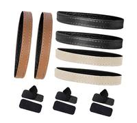 Gatuida 3 paia Cinturini Elastici Antiscivolo per Fasce Elastiche Installazione in Colori Opachi Marrone per Prevenire la Caduta delle Scarpe Eleganti