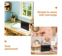 Gatuida 3 pezzi 1:12 TV per casa delle bambole - Accessori per mobili in miniatura - Piccola TV per la decorazione della casa delle bambole - di televisione per casetta da gioco per giochi di finzione