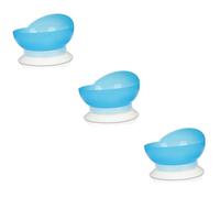 Gatuida 3 Pezzi Ciotola Silicone con Ventosa Antiscivolo per Anziani e Disabili Facile da Pulire Resistente Al Calore e Portatile per Pasti Autonomi Sicuri