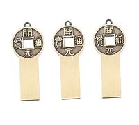 Gatuida 3 Pezzi Cover Protettiva Per Disco u in Lega Di Metallo Custodia Per Disco u Elegante Stile Cinese Protezione Per Usb Resistente e Brillante Adatta Per Vita Quotidiana