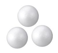 Gatuida 3 Pezzi Decorazione della Palla di Schiuma Sfere di Schiuma per Mestieri Palline di Artigianato Artistico Bianco Decorazioni mestiere di Palla per Modello a Sfera Bianca