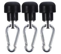 Gatuida 3 Pezzi di Ricambio per funi Metalliche, connettori per Giunti per Cavi per Attrezzature da Palestra, Ganci a Scatto per sistemi di pulegge per Macchine da Palestra, Accessori