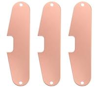 Gatuida 3 pezzi di supporto per pickup per chitarra elettrica ST - Piastre di base in rame per pickup single coil - Migliorano la stabilità e l'allineamento per progetti fai da te