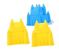 Gatuida 3 pezzi Giochi Sabbia per Stampi Plastica Leggeri per Spiaggia e Giardino Kit Creativo per Costruire Fortezze e Sculture Giochi Esterni per Ragazzi e Ragazze Colore Colore Casuale