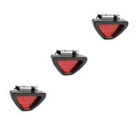 Gatuida 3 Pezzi Luce Di Stop A Led Per Auto Materiale Decorativo Per Segnale Posteriore Luce Di Backup Compatibile Con Dc12v