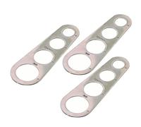 Gatuida 3 pezzi Misuratore Spaghetti Acciaio con Buchi per Porzioni Precise Utensile Compatto per Cucina Domestica e Ristoranti Strumento Misurazione Pasta Facile da Usare