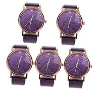 Gatuida 3 Pezzi Per Orologi Da Polso Scelta Della Signora Orologio Da Polso Da Polso Di Lusso Regalo Rosso Decorativo Diamante Fascia Per Il Tempo Libero Signore Indossano Cinturini