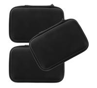 Gatuida 3 pezzi Pochette Compatte con Zip per Beauty Tools Organizzatore Portatile per Pinzette e Accessori Make Up Custodia Leggera per Nail Art e Extension Ciglia per Viaggi e Uso