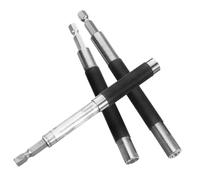 Gatuida 3 pezzi Prolunga per Avvitatore Asta Telescopica Esagonale Supporto per Punte e Adattatore Trapano per Spazi Ristretti