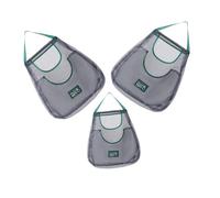 Gatuida 3 Pezzi Sacchetti a Rete Sospesi per Conservare Aglio e Radice Aromatica Organizer Traspirante per Parete in Cucina Sacchetti Riutilizzabili per Cipolle e Verdure