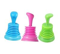 Gatuida 3 Pezzi Sturalavandino Cucina Bagno Pompa Alta Pressione Strumento e Resistente per Scarichi Intasati Facile da e Maneggevole Soluzione per Tubature Colore Casuale Colore Casuale