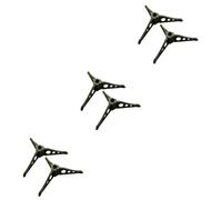 Gatuida 3 Set Base per Albero di Natale Luci Dell'albero di Natale Ghirlanda Christmas Tree Stand Supporto per Albero di Natale Artificiale Basamento Dell'albero Plastica Green 2 Pezzi*3