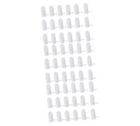 Gatuida 3 Set Da 18 Pezzi Lettino Per Le Dita Di Garza Pulitore Orale Per Bambini Spazzolino Da Denti Per Bambini Da 6 a 12 Mesi Gomma Pennello Per Le Dita Bambino Bianca Molare