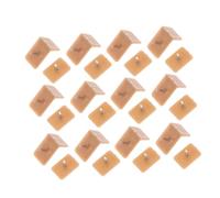 Gatuida 30 pezzi Chiodi Scorrevoli per Rettangolari Guide per Binari Mobili Riparazione Facile e Scorrimento Adatti Mobili Tipologie Installazione Semplice e Affidabile