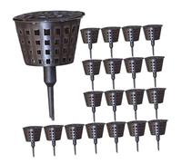 Gatuida 30 pezzi Contenitori Fertilizzanti in Plastica per Bonsai Coperchio Vaschette Nutrienti da Giardino per Piante in Vaso Fertilizzazione Facile e Decorativa per Piante Fiorite