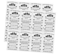 Gatuida 30 Pezzi Customer Directions Cards for Tumbler Glass Mug Care Small Package Inserts with Printed Instructions for Business Use