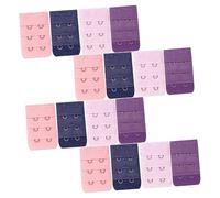 Gatuida 30 pezzi Estensori per Reggiseno Ganci Estensione con Cinturino Accessori per Aumentare e Comfort Adatti Facile Installazione Colore Casuale Colore Casuale