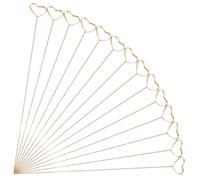 Gatuida 30 Pezzi Portacarte Metallo Clip Segnaposto Decorativo per Bouquet Portamemo Leggero e Versatile per Foto Biglietti e Note Design per e Regali