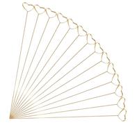 Gatuida 30 Pezzi Portamemo Clip Forma Metallo Segnaposto Decorativo per per Matrimoni Feste e Decorazioni Floreali Eleganti