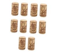 Gatuida 30 pezzi Tappi per Bottiglia Vino Colorati con Anello in Tappi Sigillanti Resistenti per Conservazione Vino e Bevande Bar e Feste