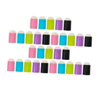 Gatuida 30pezzi Spugne per Unghie Morbide e Resistenti Punte Rotonde per Penna Puntini Accessori di Ricambio per Manicure Fai da Te Adatte per Nail Art Gel UV e Diverse Tecniche