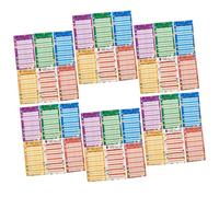 Gatuida 36 fogli Budget Planner Portatile per Casa e Ufficio Organizer Bilancio Personale Leggero e Resistente per Controllo Spese Mensili