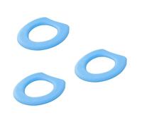 Gatuida 3pezzi Copriwater Eva e Spesso Copertura Calda Per Toilette Perfetta Per Inverno e Adatta Tutti Bagni Blu